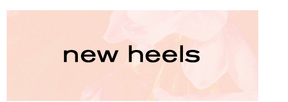 new heels 