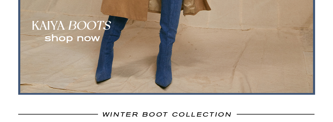  WINTER BOOT COLLECTION 