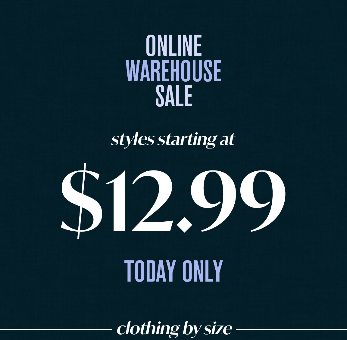 🥳 ONLINE WAREHOUSE SALE 🥳 Miss Lola